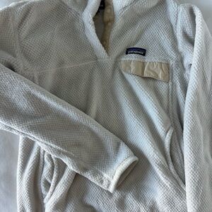 Patagonia Men's Zip-Up Sweater in Cream